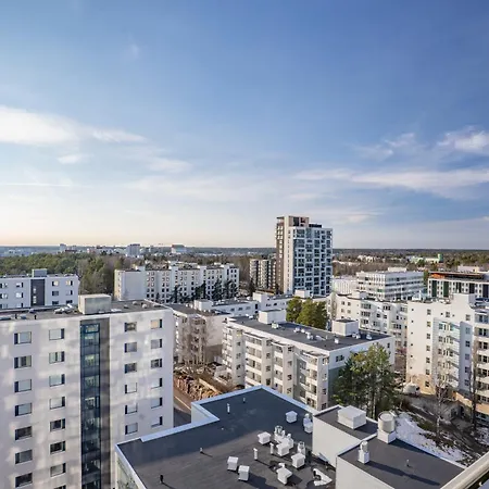 Next To Metro And Shopping Center With Great Seaview Апартаменты *